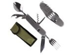 Ложкавилка MIL-TEC 5 в 1 POCKET KNIFE SET