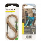 Карабін подвійний Nite Ize S-Biner Coyote 11.3кг