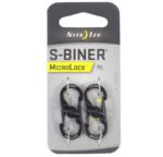 Карабінчик Nite Ize S-Biner MicroLock Black - 2 шт. - Image 2