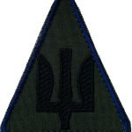 Шеврон Радіотехнічні Війська ПС (тризуб)  Олива