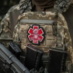 M-Tac нашивка Paramedic Медвідь (вишивка) Pink/Black - Image 2