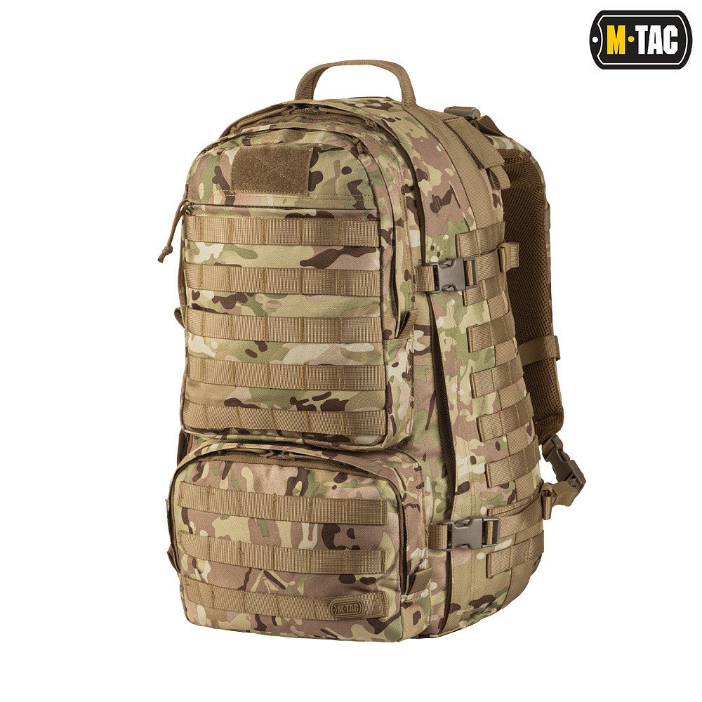 Тактичний рюкзак M-Tac Trooper Pack мультикам 50 л — міцний військовий рюкзак. Купити штурмовий рюкзак у військторзі БОЄЦЬ M-Tac рюкзак тактичний Trooper Pack MC 50 л - Image 1