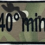 Шеврон "40 градусів мінімум"