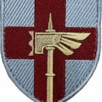 Шеврон 78 десантно-штурмовий полк "Герць" кольоровий