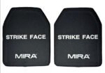 Комплект бронепластин захисту MIRA Strike Face Level 4 (IV) Чорний (комплект 2 шт.)