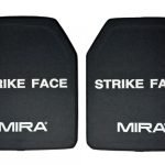 Комплект бронепластин захисту MIRA Strike Face Level 4 (IV) Чорний (комплект 2 шт.)