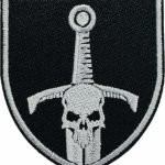 Шеврон 33-тя окрема механізована бригада чорний новий