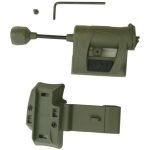 Тактичний ліхтарик на шолом з кріпленням MPLS CHARGE CR123A Olive