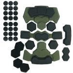 Покращені протиударні подушки для шолома Олива