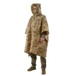 Пончо-дощовик військовий із запаяними швами Kiborg Waterproof ММ14