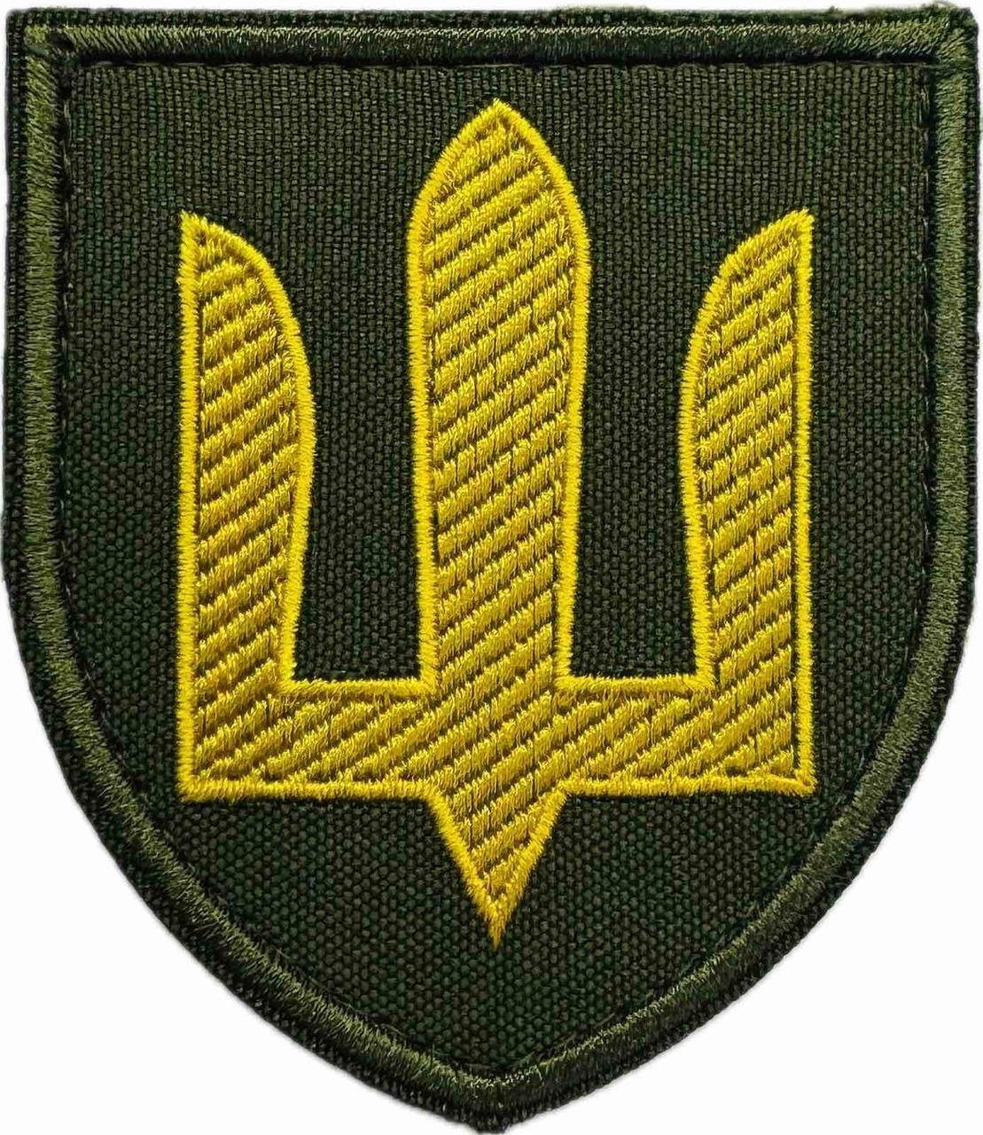 Шеврони ЗСУ Шеврон ЗСУ Сухопутні війська Олива - Image 1
