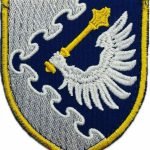 Шеврон Повітряне командування «Захід» синій