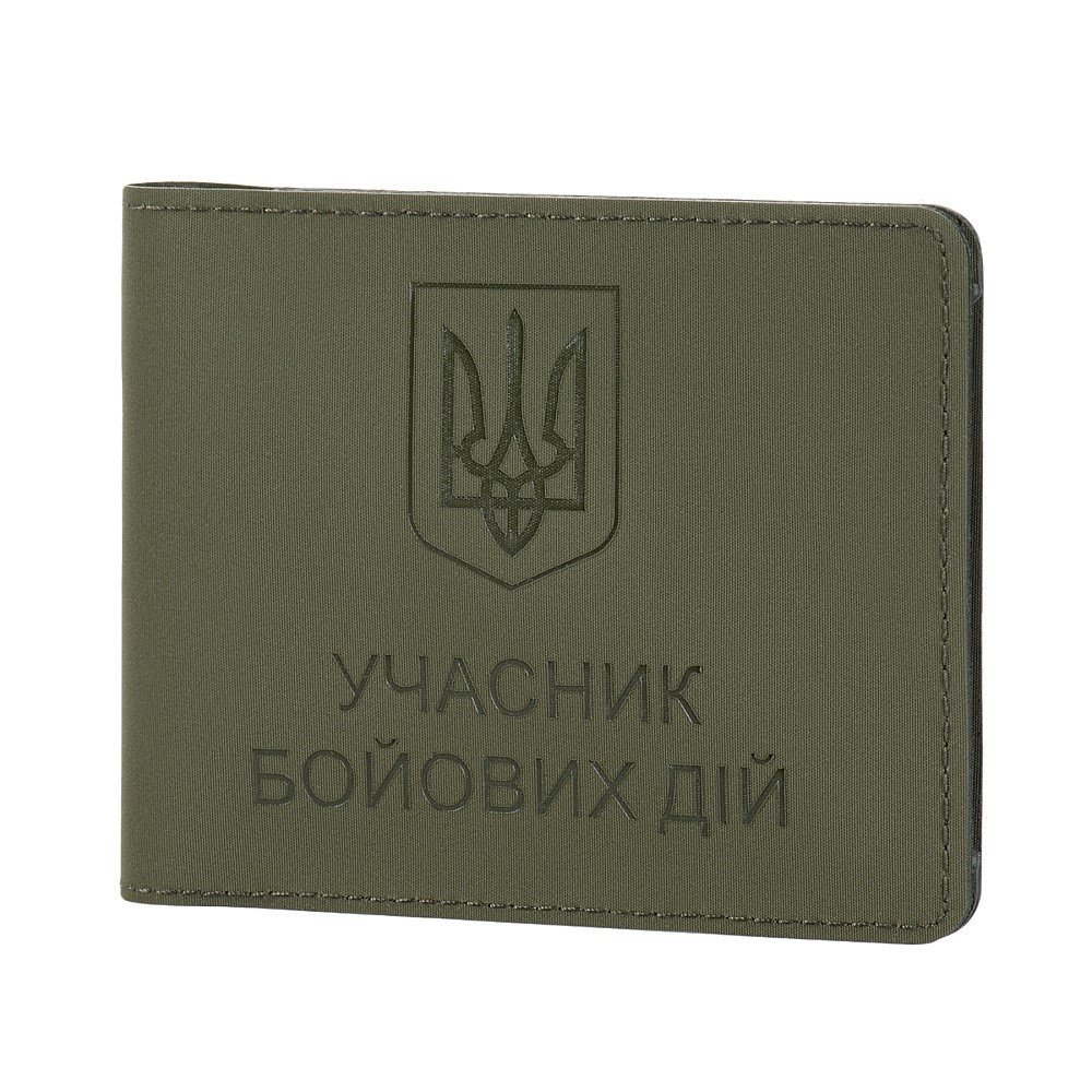 5857324954_m-tac-obkladinka-uchasnik Обкладинка Учасник Бойових Дій Elite Ranger Green - Image 1