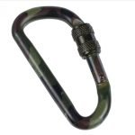 Карабін MIL-TEC алюмінієвий 60mm Woodland MIL-TEC