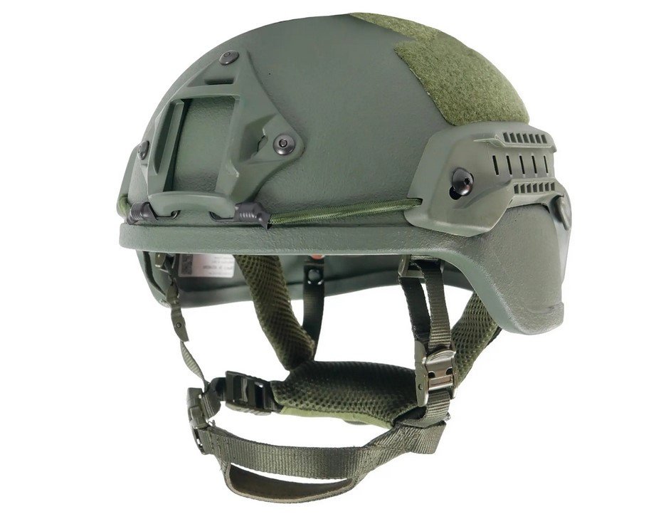 6119268923_sholom-mich-2000 Шолом MICH 2000 Helmet PE NIJ IIIA хакі розмір L - Image 1