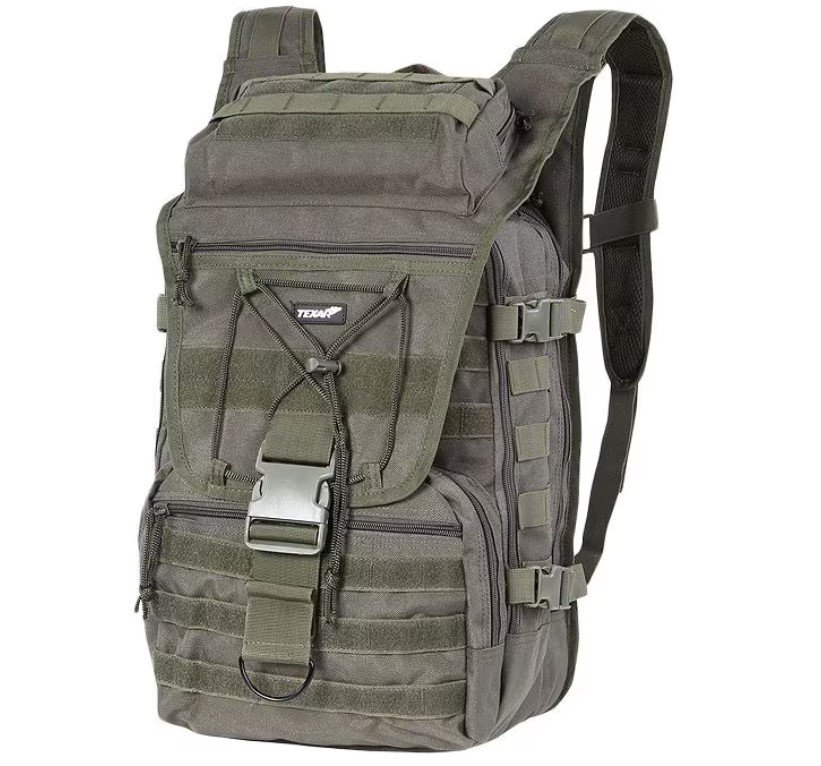 Тактичний рюкзак Texar Trapper Olive 35 л — надійний військовий рюкзак для служби Рюкзак тактичний TEXAR Traper 35л Olive - Image 1