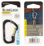 Карабін Nite Ize SlideLock Carabiner Stainless Steel 3 Black