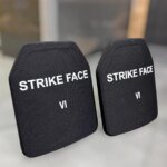 Комплект бронепластин  (комплект 2 шт.) NIJ IV (6 клас ДСТУ) . Вага 2.7 кг 25х30см