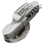 Набір Туристичний(ложка-вилка) L48 сірий