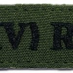 Нашивка "Група крові 4-" Олива