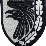 Шеврон 93-тя окрема механізована бригада «Холодний Яр» чорний