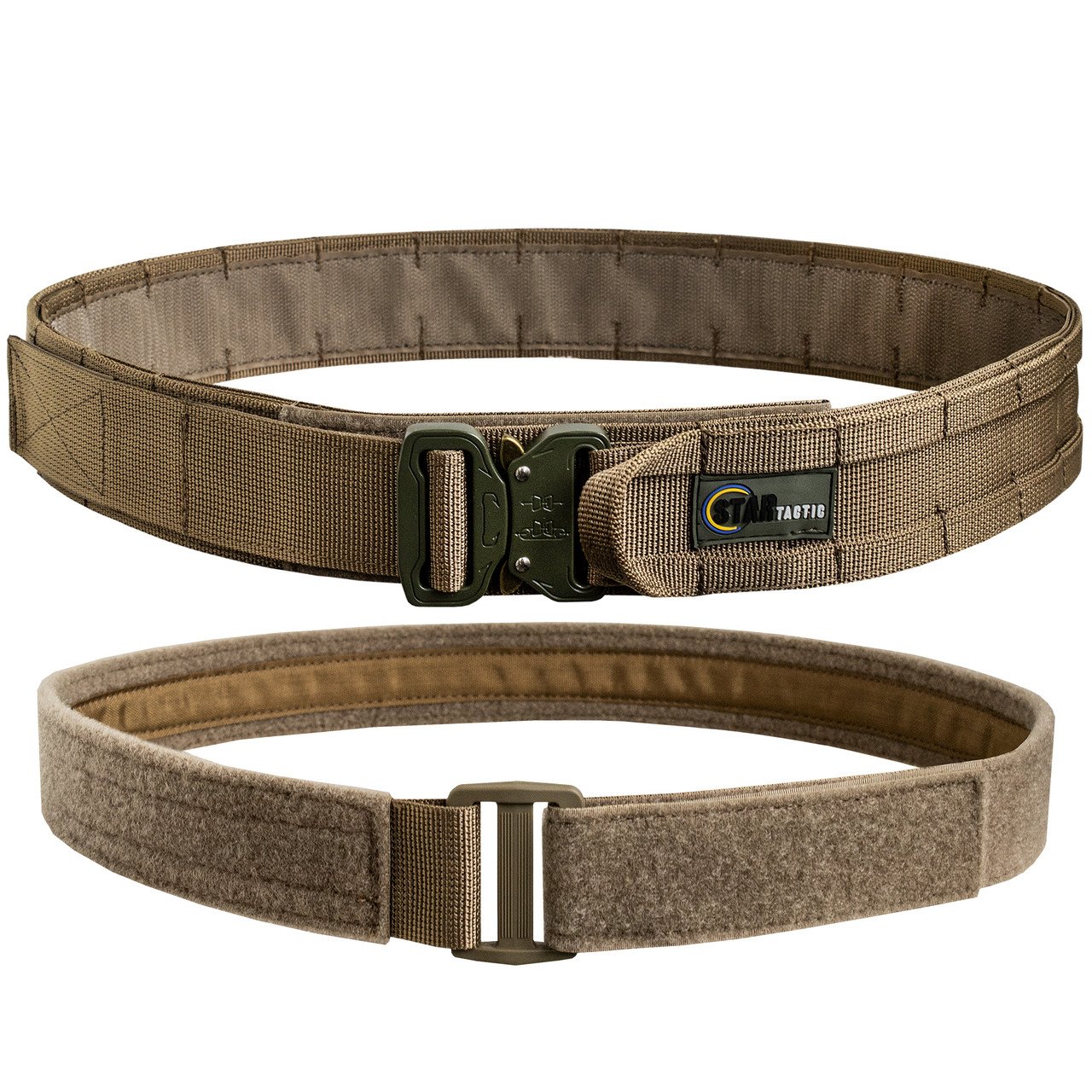 6658301547_remin-taktichnij-dvokomponentnij Ремінь тактичний двокомпонентний під РПС Coyote - Image 1