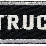 Нашивка  INSTRUCTOR чорна