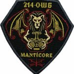 Шеврон 214 Manticore окремий штурмовий батальйон