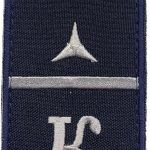 Погон Курсант - майстер-сержант ДСНС  ( на липучці)