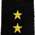 Погон Молодший інспектор митної служби (нитка жовта, на липучці)