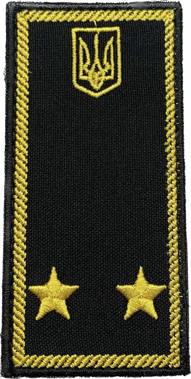 6763776924_pogon-inspektor-mitnoyi Погон Інспектор митної служби 3 рангу (нитка жовта, на липучці) - Image 1