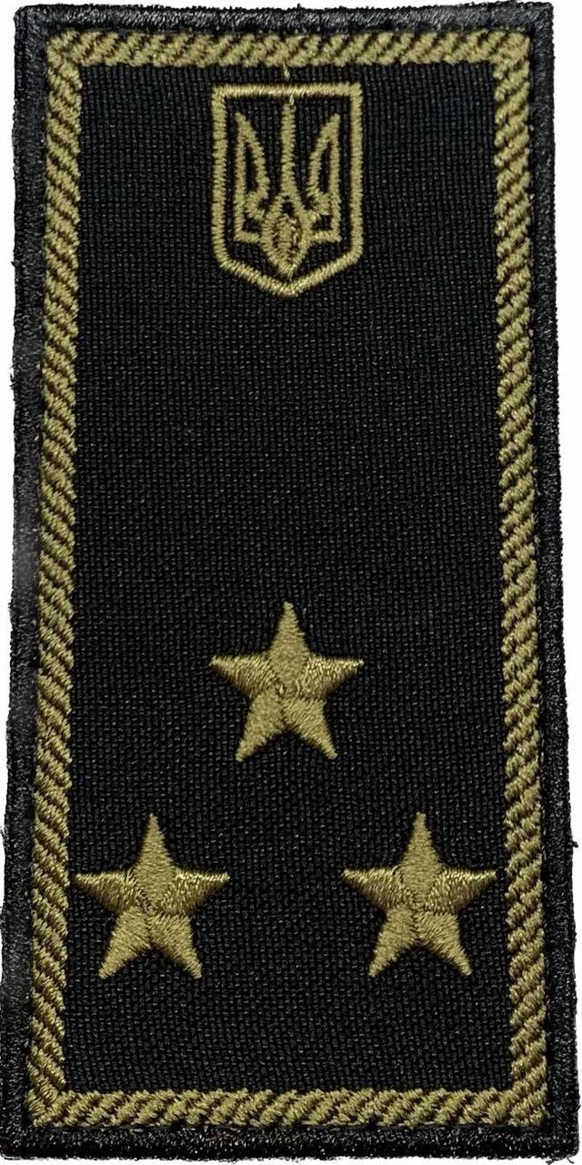 6763818550_pogon-inspektor-mitnoyi Погон Інспектор митної служби 2 рангу ( на липучці) Олива - Image 1