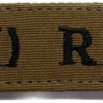 Нашивка "Група крові 2+" койот