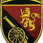 Chevron 45th separate artillery brigade color