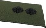 Погон Лейтенант 3D (чорна нитка, на липучці) Олива - Image 2