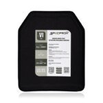 Комплект бронепластин ХL  6 клас ДСТУ вага 7,4 кг, полегшені керамічні, 27*34см - Image 7