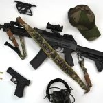 Weapon belt with wide shoulder strap RAGNAROK single/double point RAGNARR Gen.II Pixel