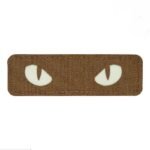 Нашивка/шеврон Cat Eyes Laser Cut світлонакопичувач Чорний - Image 3