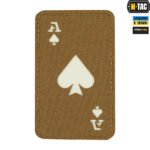 Нашивка Ace of Spades Laser Cut Ranger світлонакопичувач Олива - Image 5