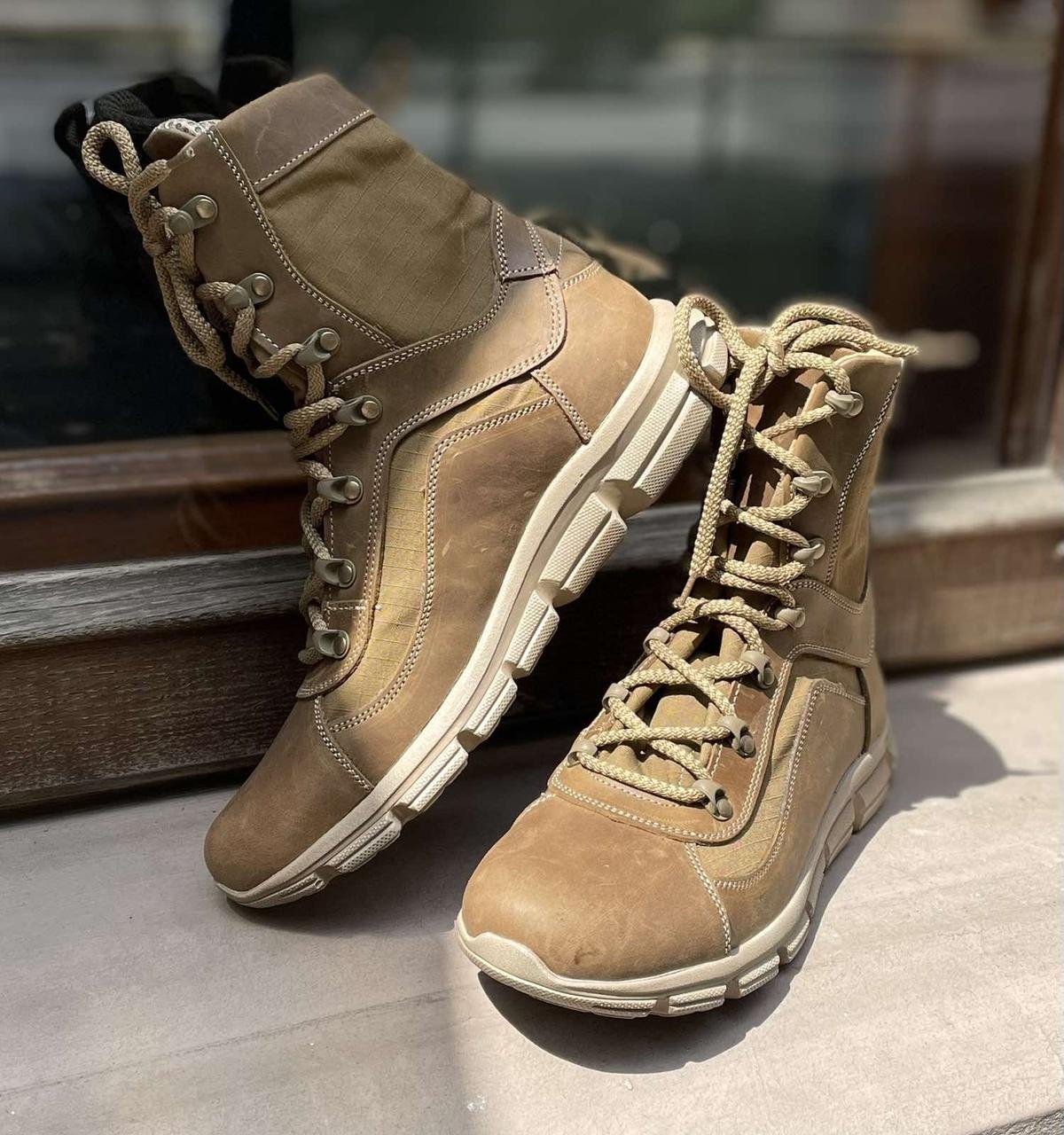 3869427967_bertsy-takticheskie-boetc Берці тактичні BOETC Койот Літо 40 - Image 1