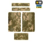 Комплект липучок для шевронів/погонів (5 шт) Black, Нашивки - Image 5