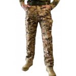 Штани тактичні TACTICAL 3RD Multicam на флісі S