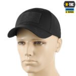 Бейсболка M-Tac тактична Elite Flex ріп-стоп Black XS/56 - Image 2