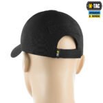 Бейсболка M-Tac тактична Elite Flex ріп-стоп Black XS/56 - Image 5