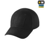 Бейсболка M-Tac тактична Elite Flex ріп-стоп Black XS/56