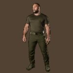 Футболка Camotec Tactical Army ID CoolPass Antistatic Олива 5864 S - Image 7