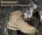 Черевики тактичні Salomon Quest4D Forces 2 Gore-Tex COYOTE - Image 8